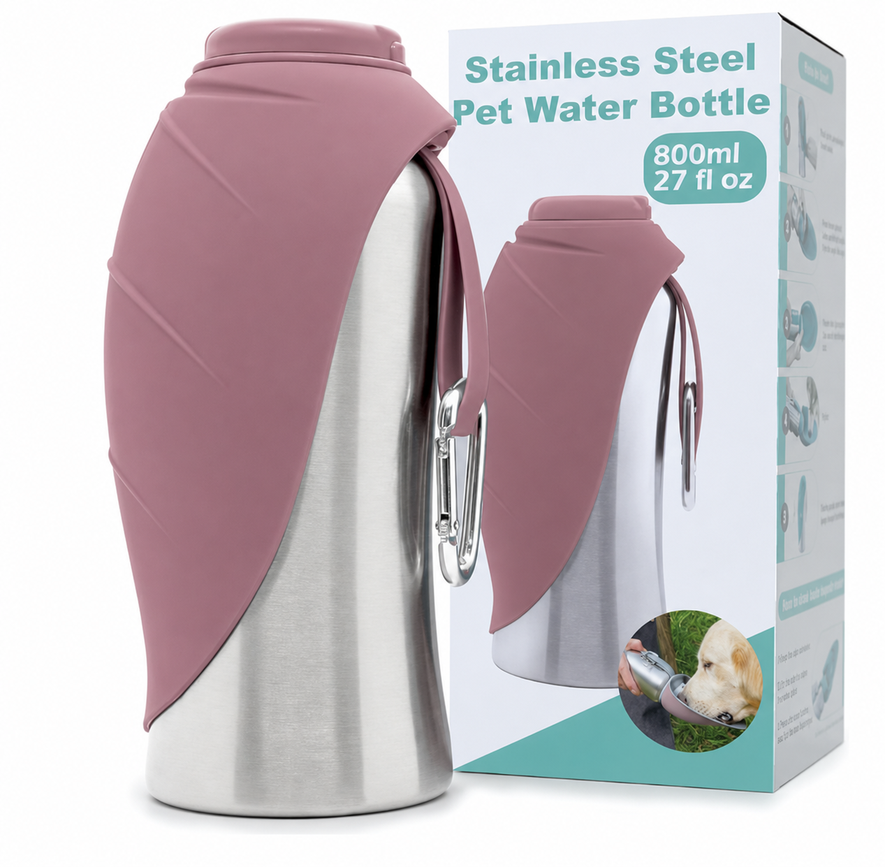 HydraPups™ Dog Water Bottle Large