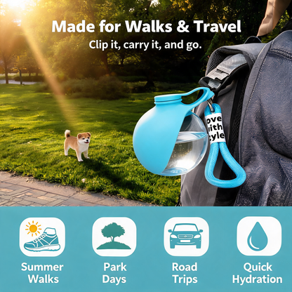 HydraPups™ Dog Water Bottle - Classic