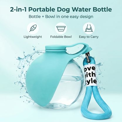 HydraPups™ Dog Water Bottle - Classic