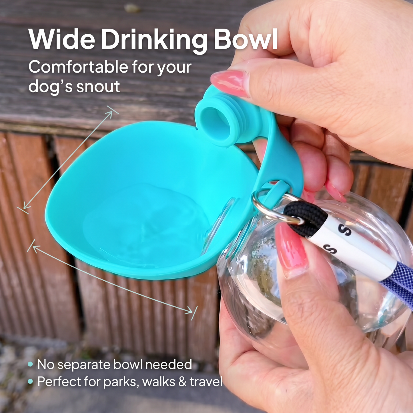 HydraPups™ Dog Water Bottle - Classic
